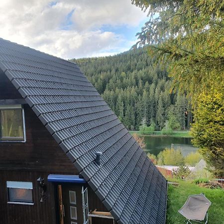 Haus Adler - Komplettes Ferienhaus Am Badesee Erzgrube Kültér fotó