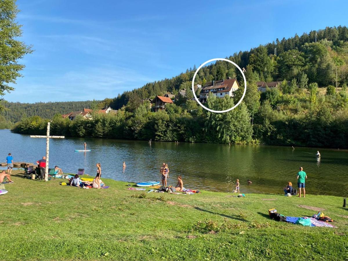 Haus Adler - Komplettes Ferienhaus Am Badesee Erzgrube Kültér fotó