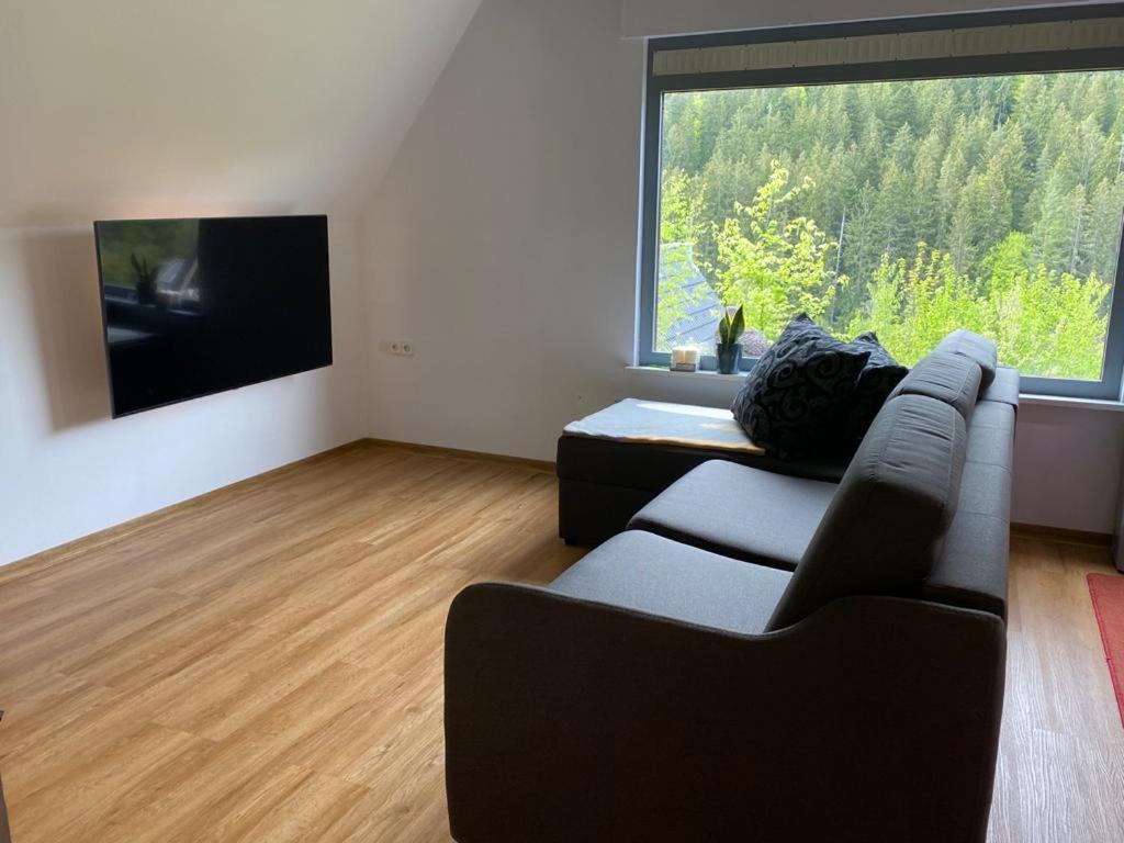 Haus Adler - Komplettes Ferienhaus Am Badesee Erzgrube Kültér fotó